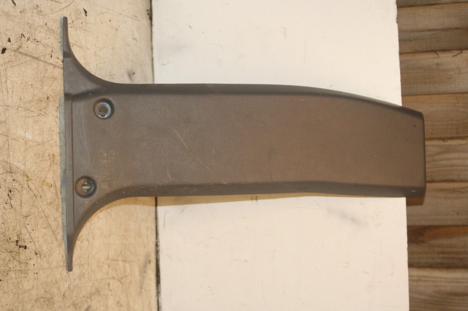 NISSAN NAVARA D21. B PILLAR TRIM DRIVER SIDE