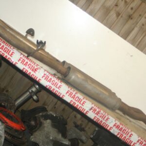 JAGUAR S TYPE. EXHAUST MID SECTION PIPES + BOXES