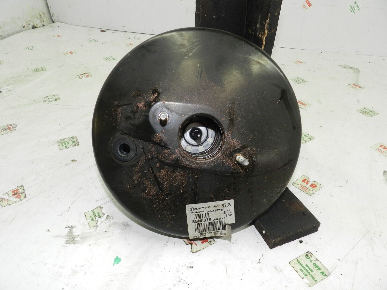2012 CITROEN C4 VTS MK2 HATCHBACK. BRAKE SERVO BOOSTER