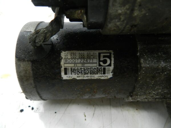 2012 CITROEN C4 VTS MK2 HATCHBACK. 1.6 HDi STARTER MOTOR 9663528880 - Image 2