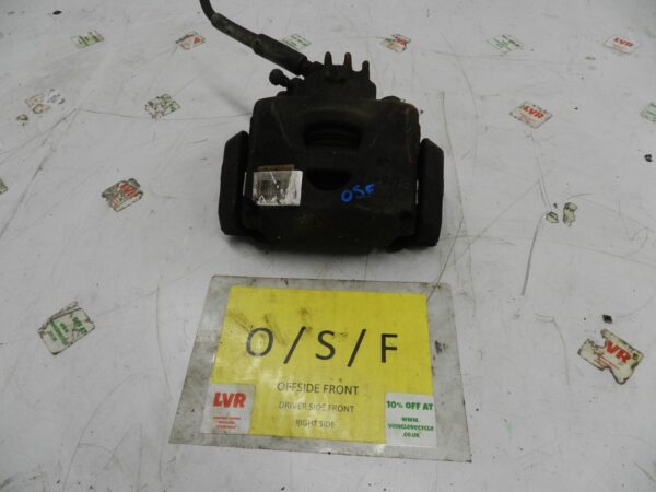 2012 CITROEN C4 VTS MK2 HATCHBACK. DRIVER SIDE FRONT BRAKE CALIPER AND CARRIER