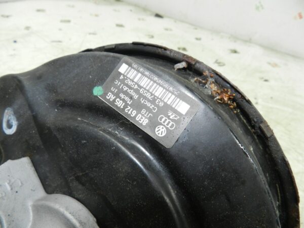 (121) 2007 AUDI A4 SALOON B7. BRAKE MASTER CYLINDER AND SERVO 8E0612105AG - Image 4