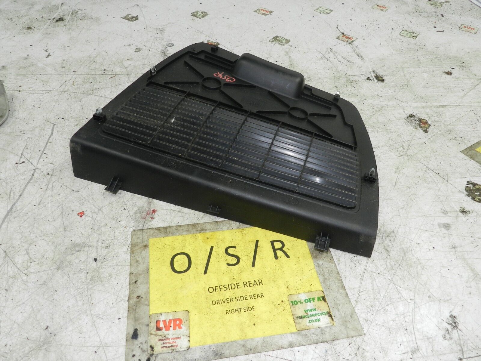 2012 FORD GALAXY MK3 TITANIUM. DRIVER SIDE REAR BOOT COVER LID - Image 2