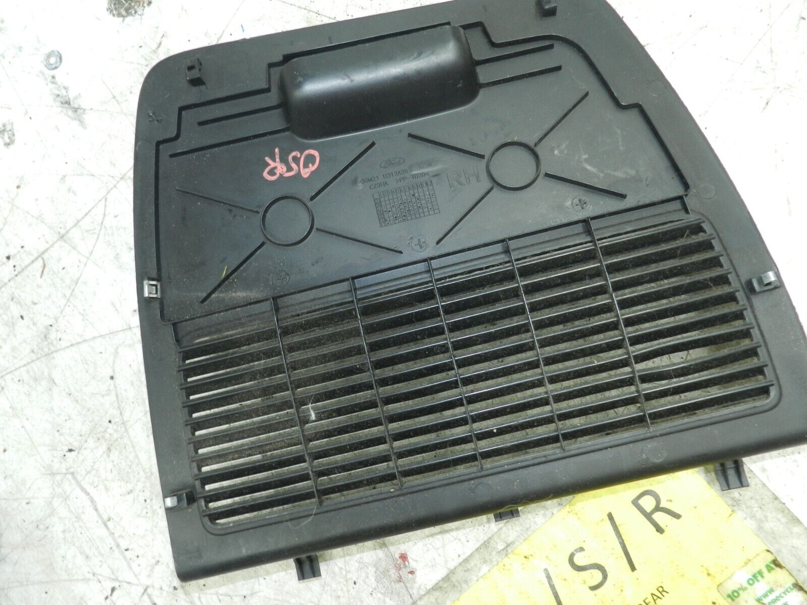 2012 FORD GALAXY MK3 TITANIUM. DRIVER SIDE REAR BOOT COVER LID - Image 3