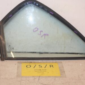1988 BMW 735 7SERIES E32. DRIVER SIDE REAR QUARTER GLASS