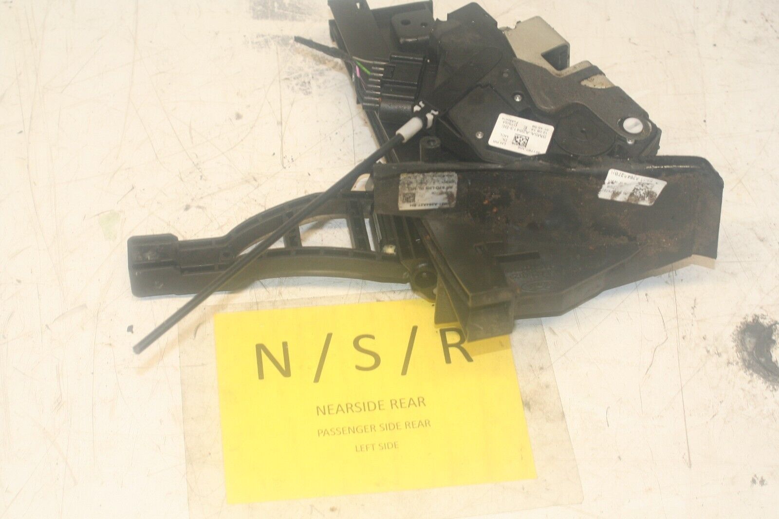 2014 FORD FOCUS MK3. PASSENGER SIDE REAR DOOR LOCK MOTOR LATCH - Image 2