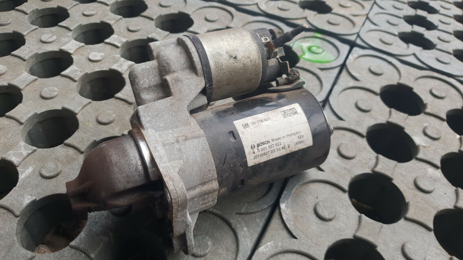 Vauxhall Adam / Corsa 2013 1.4 Petrol 87BHP Bosch Starter Motor 55578921
