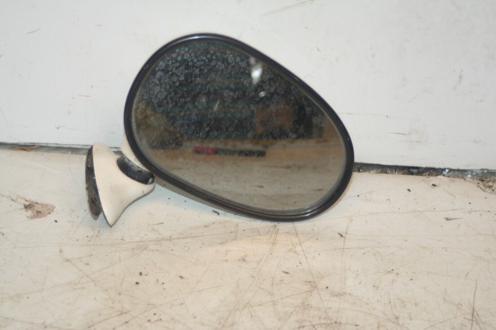 MAZDA MX5 MK1. DRIVER SIDE WING MIRROR IN WHITE