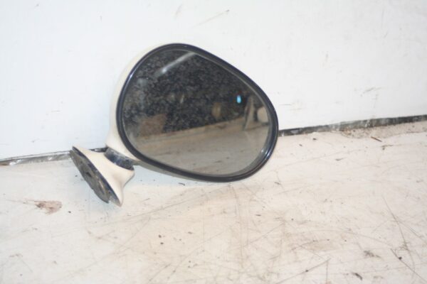 MAZDA MX5 MK1. DRIVER SIDE WING MIRROR IN WHITE - Image 2