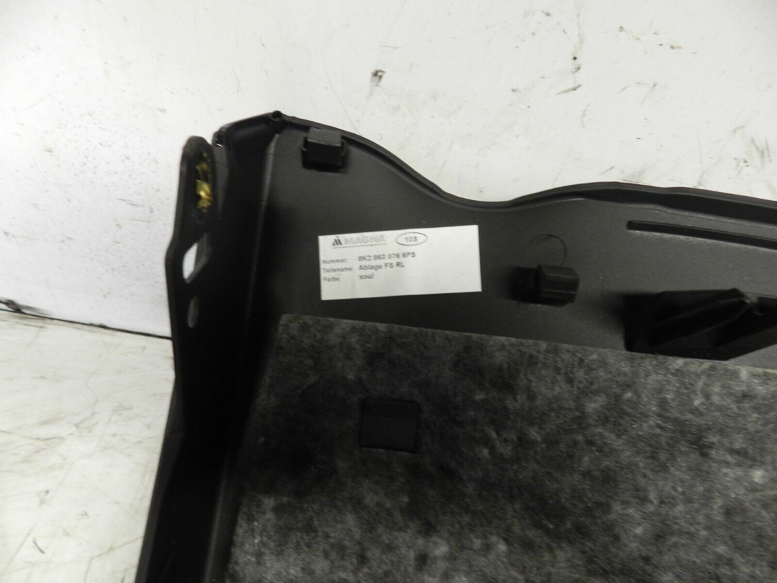 2014 AUDI S4 QUATRO A4 B8. DASHBOARD LOWER TRIM OBD PORT 8K2 853 075 - Image 3