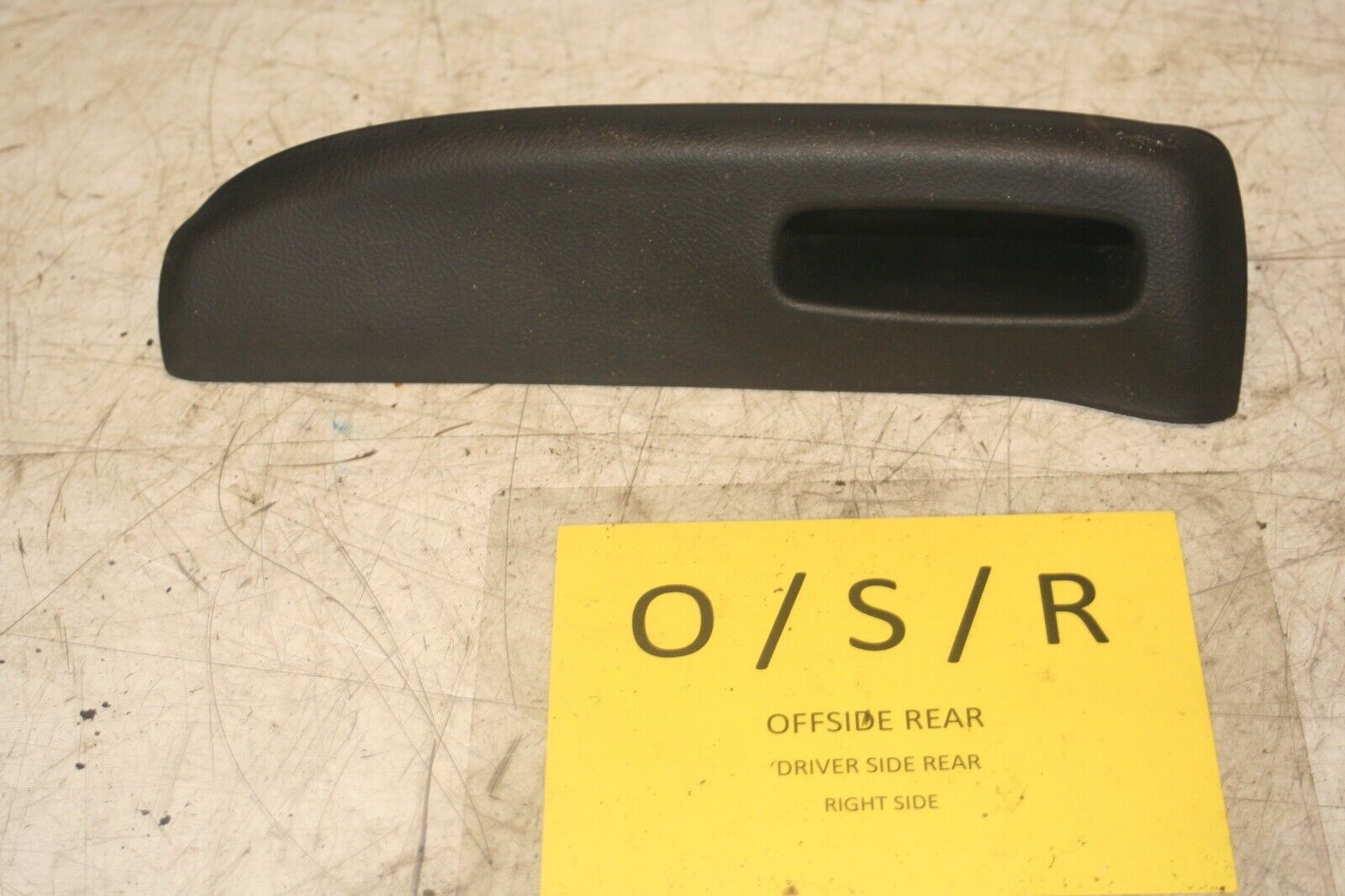 2004 LEXUS IS200. DRIVER SIDE REAR DOOR HANDLE TRIM