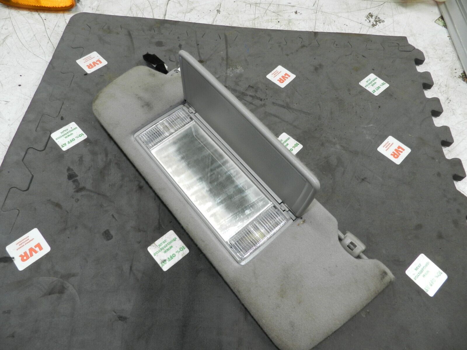 134. 1997-2002 JAGUAR XJ8. PASSENGER SIDE SUNVISOR - Image 2