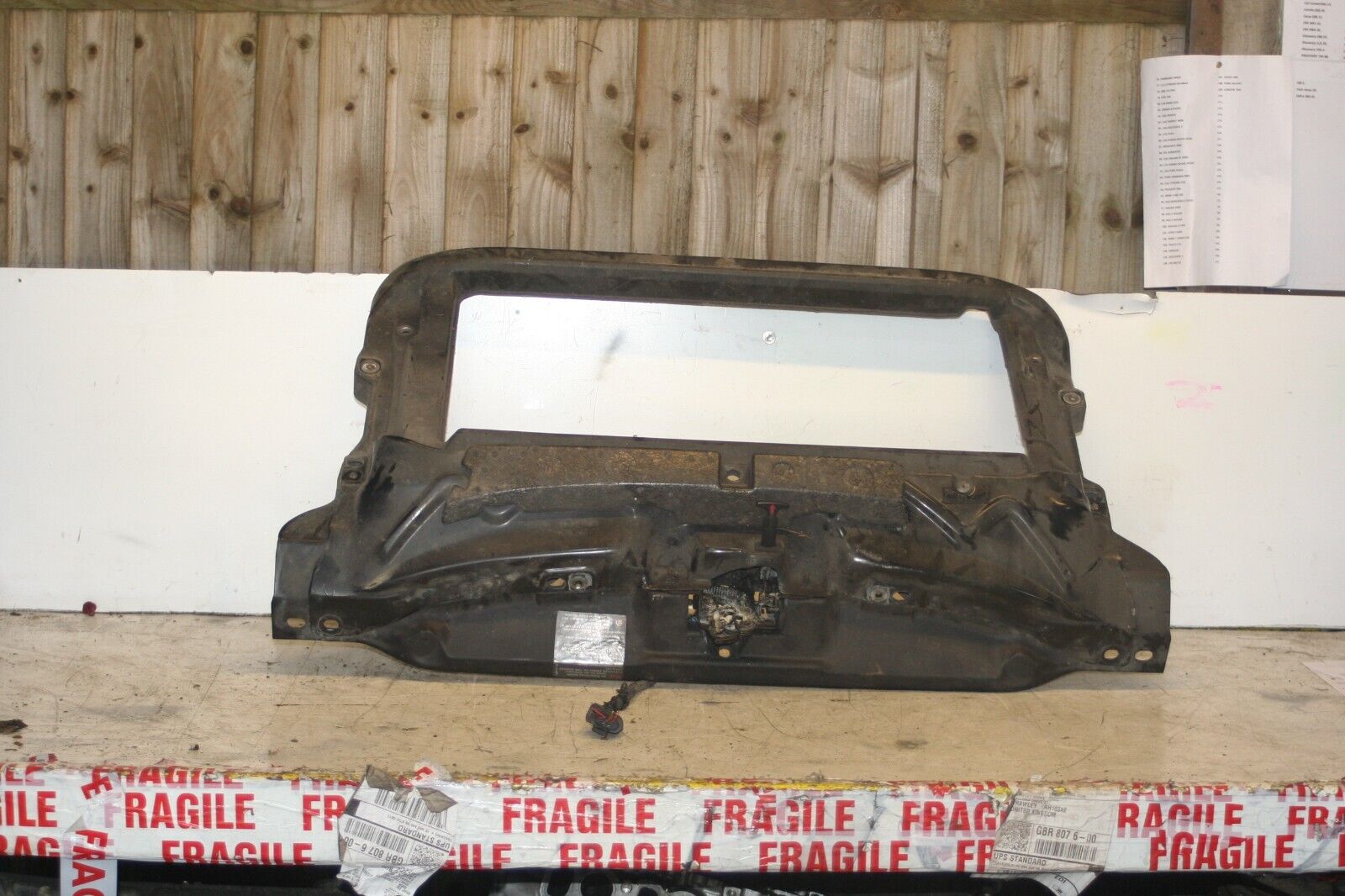 2004 VOLKSWAGEN CONVERTIBLE BEETLE 1.8T. SLAM PANEL RADIATOR FRAME