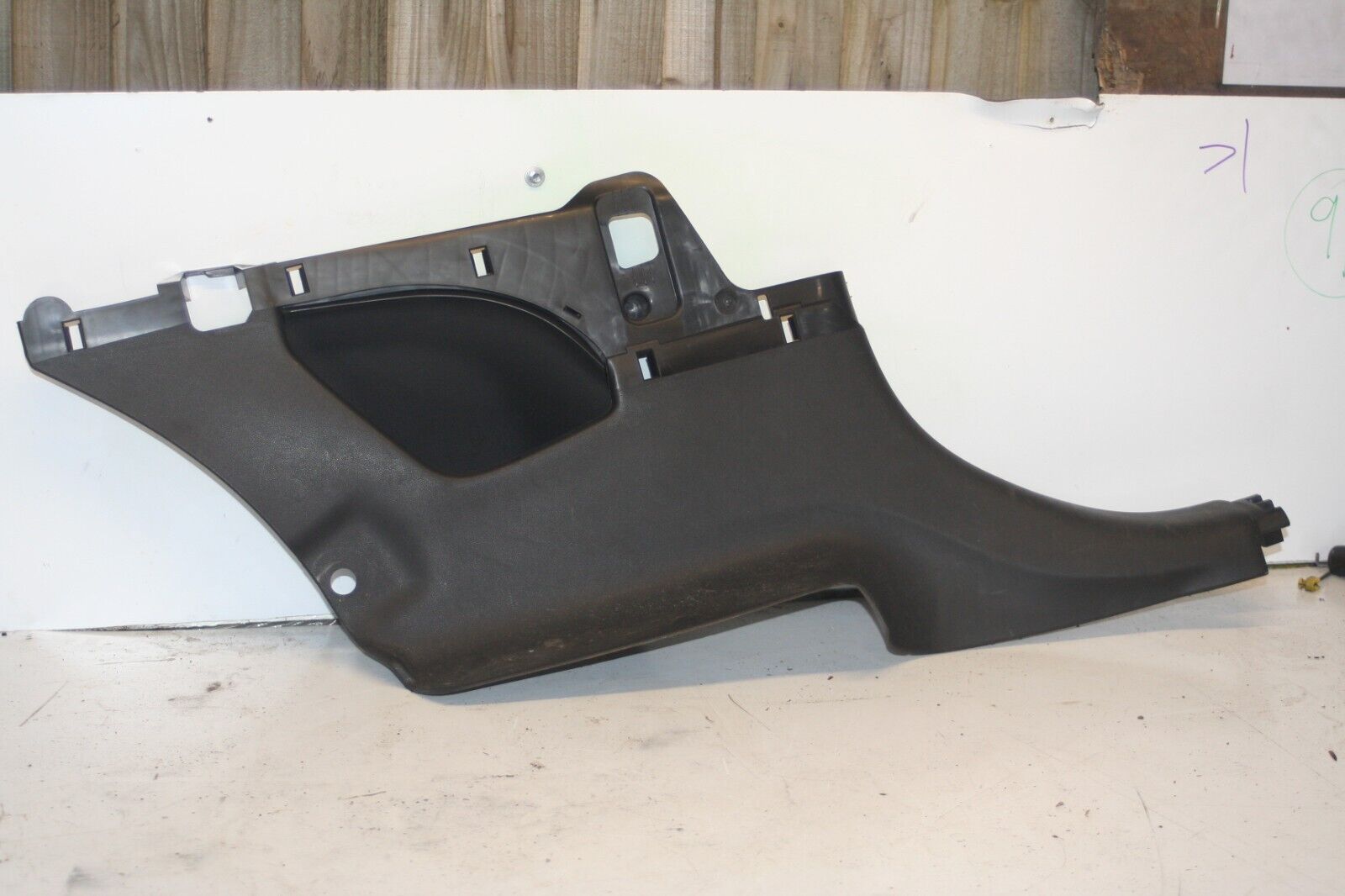 2010 CITROEN DS3. REAR INNER DOOR CARD 96859892ZD PASSENGER SIDE