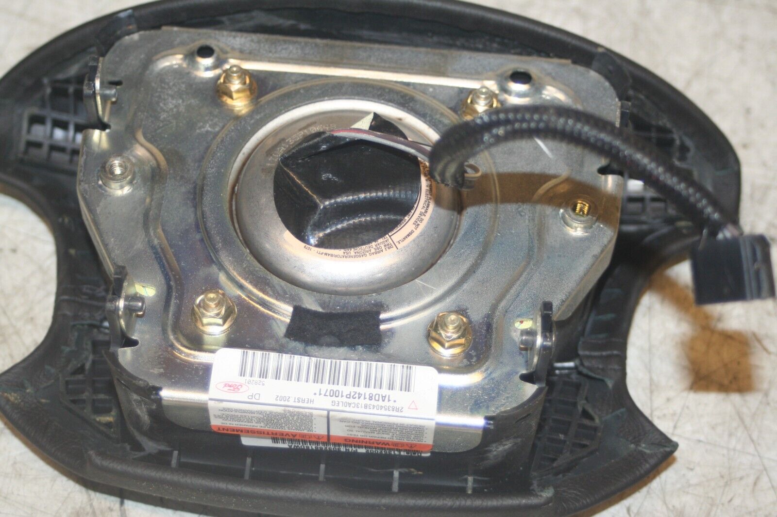 JAGUAR S TYPE. DRIVER SIDE STEERING WHEEL AIRBAG - Image 4