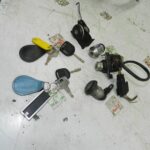 1993 FORD GRANADA DORCHESTER. KEY LOCK SET IGNITION DOORS AND BOOT WITH 2 KEYS - Image 2