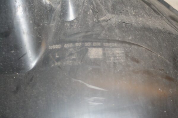 2005 MERCEDES S CLASS W220. WHEEL ARCH LINER SPLASH GUARD TRIM 2206980730 - Image 5