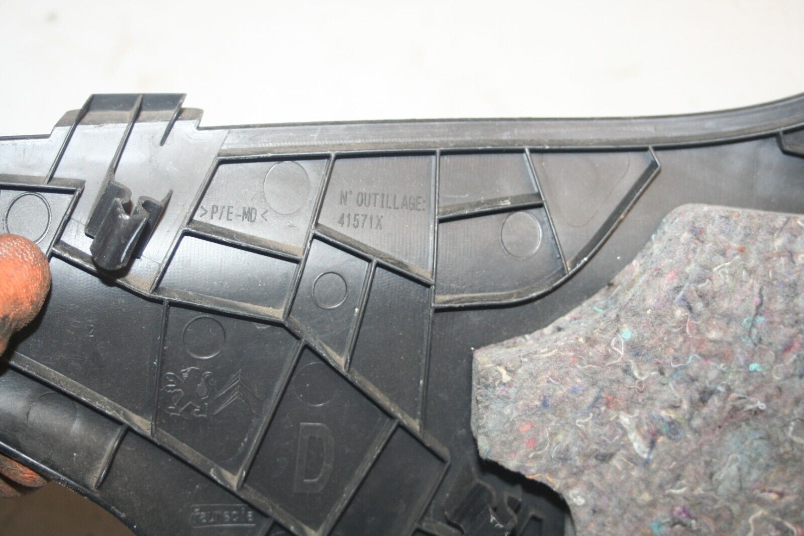 2010 CITROEN DS3. 9686153077 DASHBOARD TRIM PANEL DRIVER - Image 5