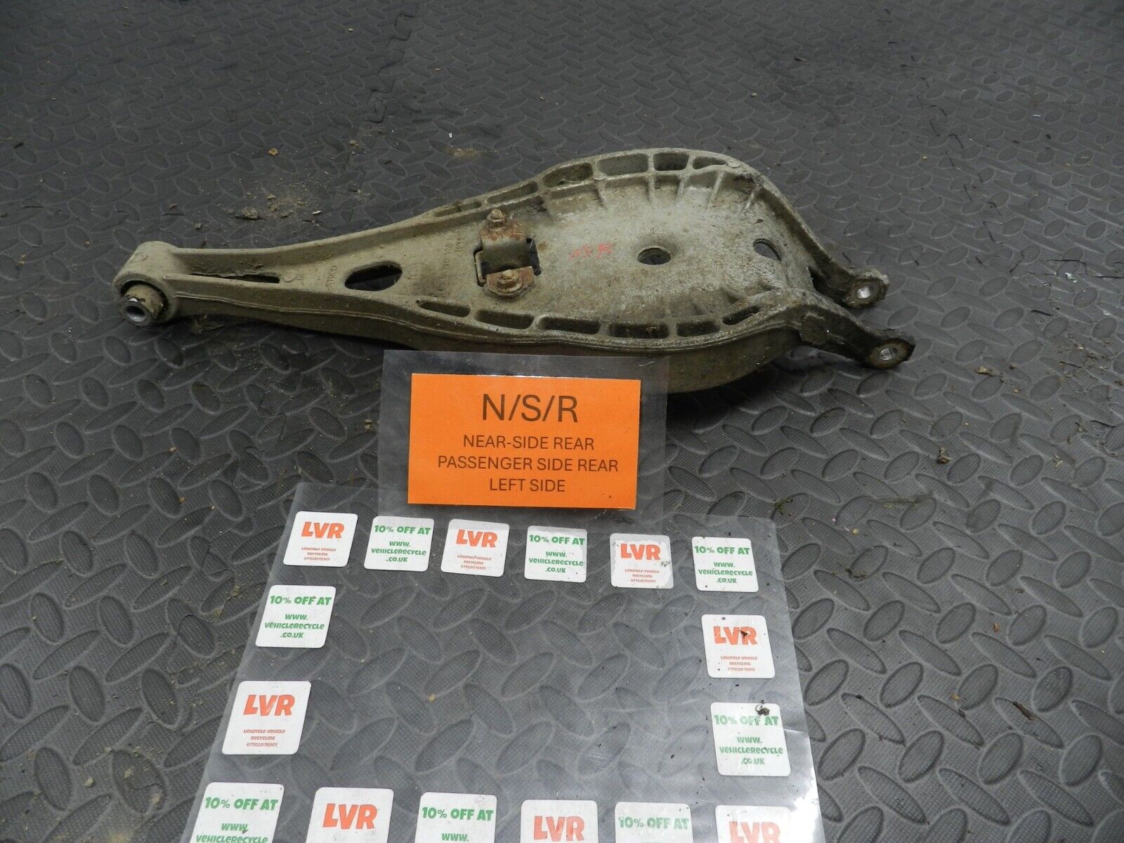 143. 2003 BMW 318Ci E46 CONVERTIBLE. PASSENGER SIDE REAR LOWER SUSPENSION ARM