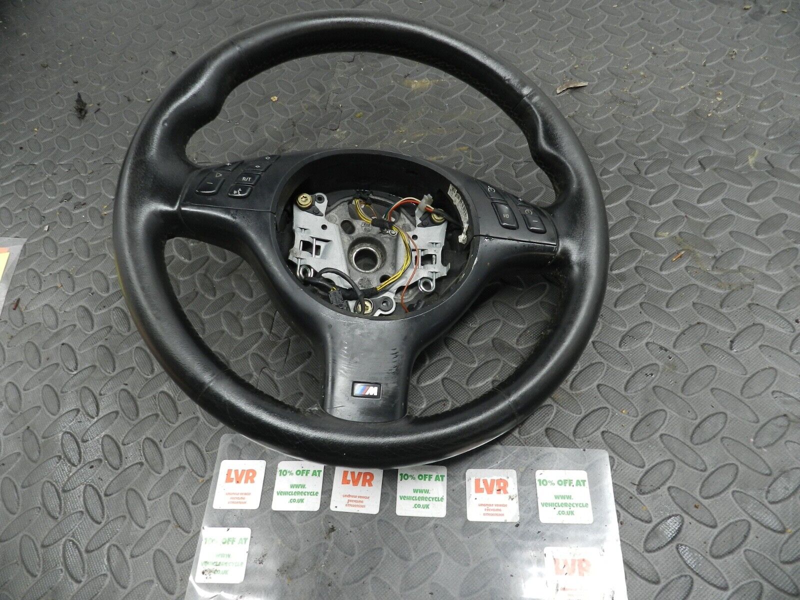 143. 2003 BMW 318Ci E46 CONVERTIBLE. M SPORT STEERING WHEEL