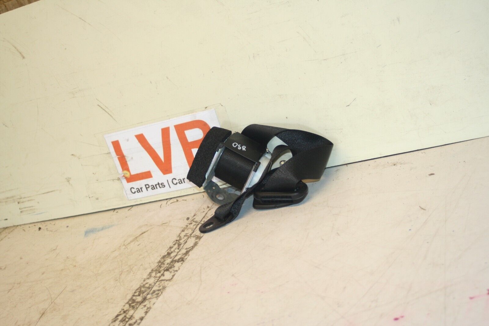 2008 FIAT 500. 1.2 PETROL. DRIVER SIDE REAR SEATBELT