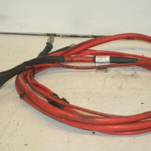 (95) 2010 BMW 1 SERIES E82. POWER CABLE LEAD LIVE FEED BOOT TO ENGINE