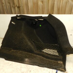 2014 BMW 1 SERIES F21 118D. DRIVER SIDE BOOT CARPET TRIM 7431960