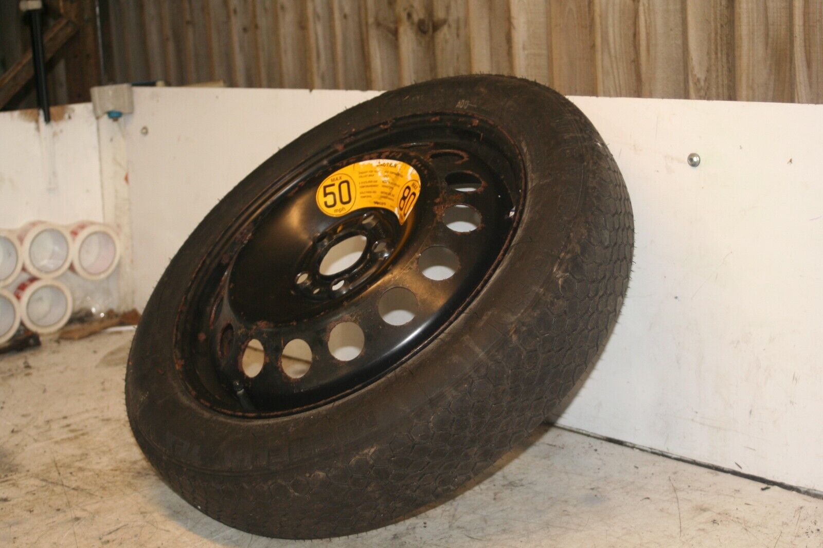 1999 VOLVO C70 2.4 PETROL. SPARE WHEEL 16 125 85 - Image 2