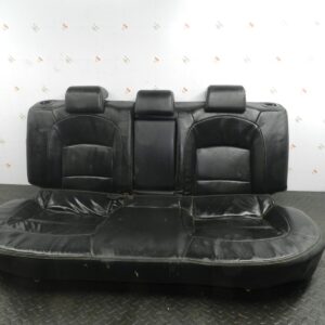 2009 NISSAN QASHQAI J10. REAR BENCH BLACK LEATHER SEATS
