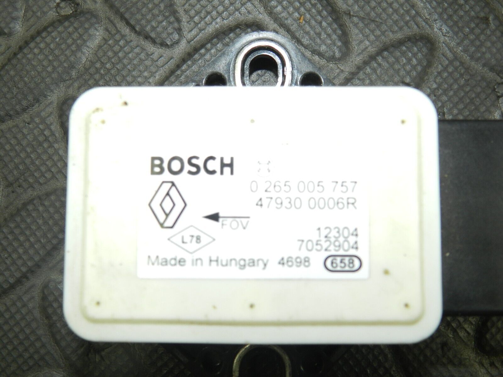 2009 NISSAN QASHQAI J10. AIR BAG CRASH SENSOR 0265005757 YAW RATE - Image 3