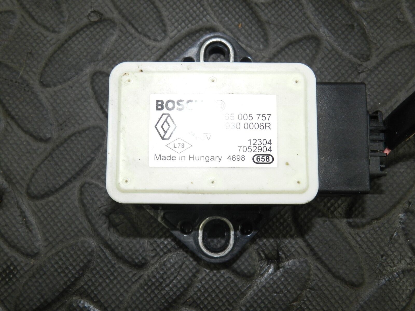 2009 NISSAN QASHQAI J10. AIR BAG CRASH SENSOR 0265005757 YAW RATE - Image 4