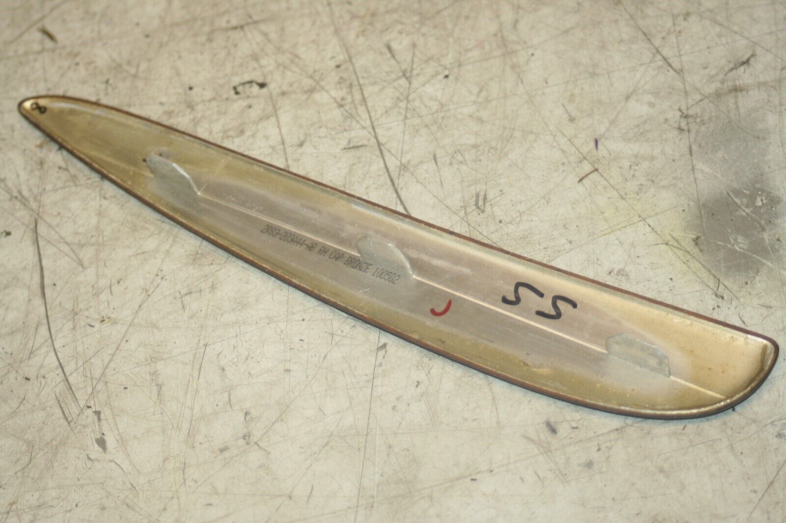 JAGUAR S TYPE. INNER DOOR COVER WOOD TRIM FRONT RIGHT 2R83-203A44-AB - Image 4