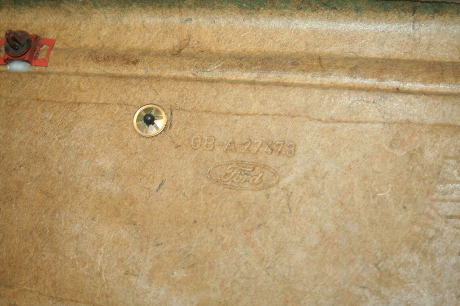 1990 FORD GRANADA MK3. PASSENGER SIDE REAR DOOR CARD BROWN - Image 7