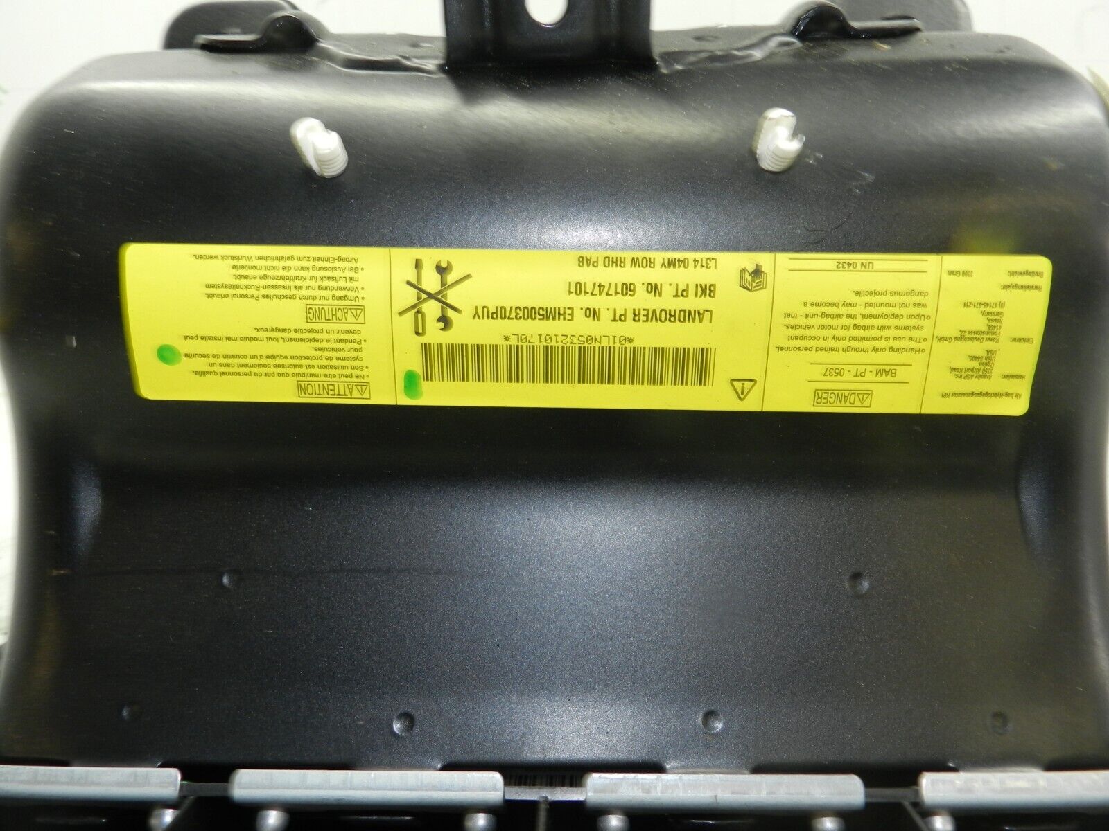 2006 LAND ROVER FREELANDER 1 FACELIFT TD4 L314. DASHBOARD AIRBAG - Image 3