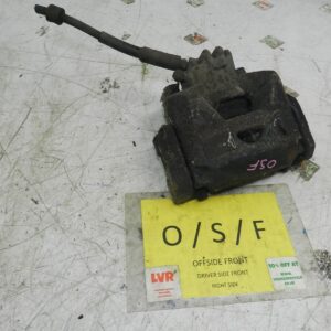 2015 CITROEN BERLINGO MK2. DRIVER SIDE FRONT BRAKE CALIPER AND CARRIER