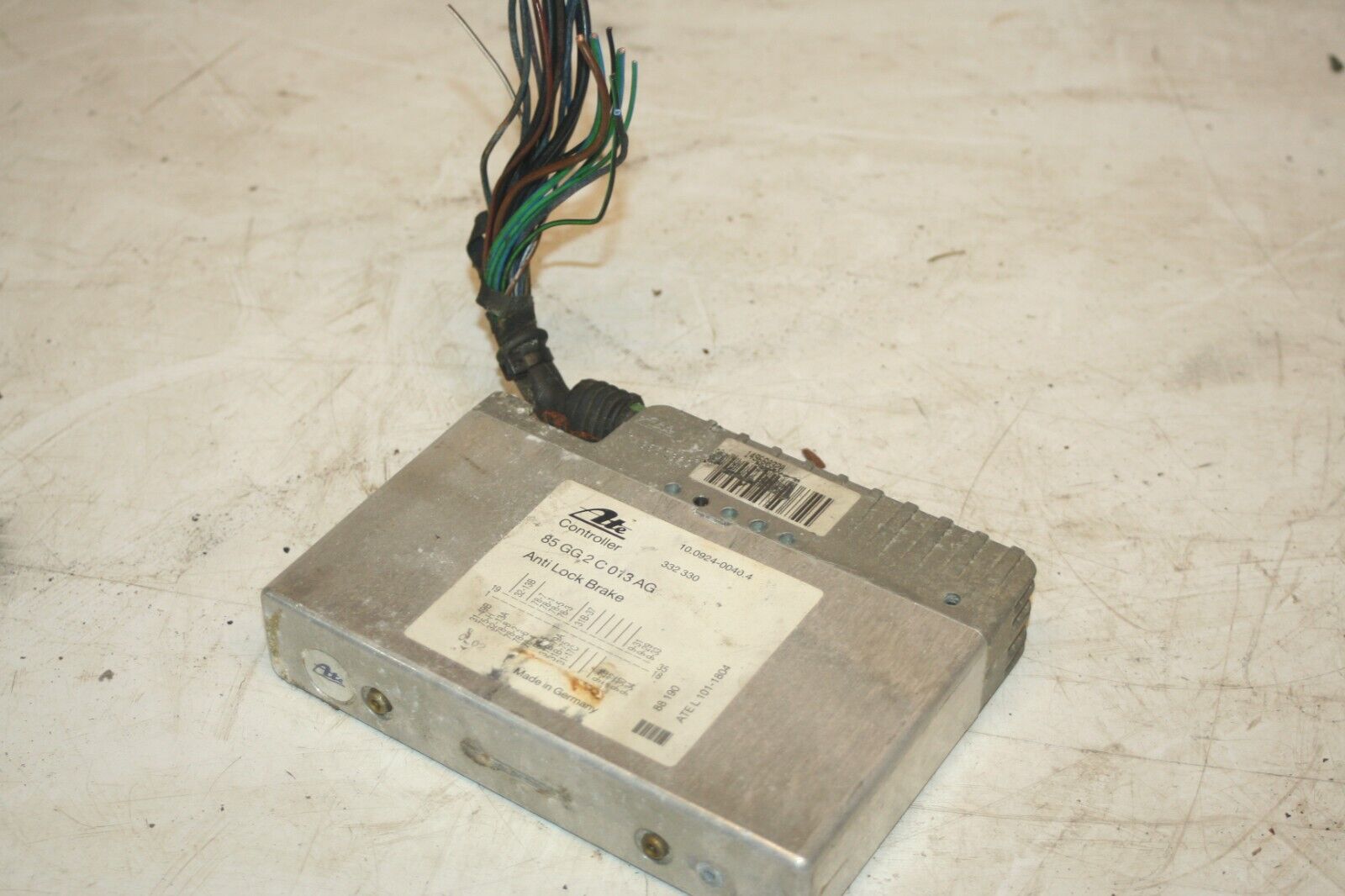 1990 FORD GRANADA MK3. ANTI LOCK BRAKE ABS ECU 85GG2C013AG