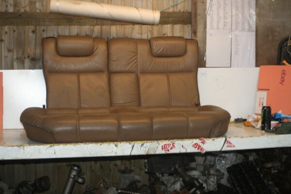 1990 FORD GRANADA MK3. BROWN LEATHER SEAT SET ELECTRIC HEATED FRONT SEATS - Image 7