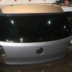 2013 VOLKSWAGEN POLO MK5 6R 1.2 DIESEL. BOOT LID TAILGATE COMPLETE IN SILVER 3DR