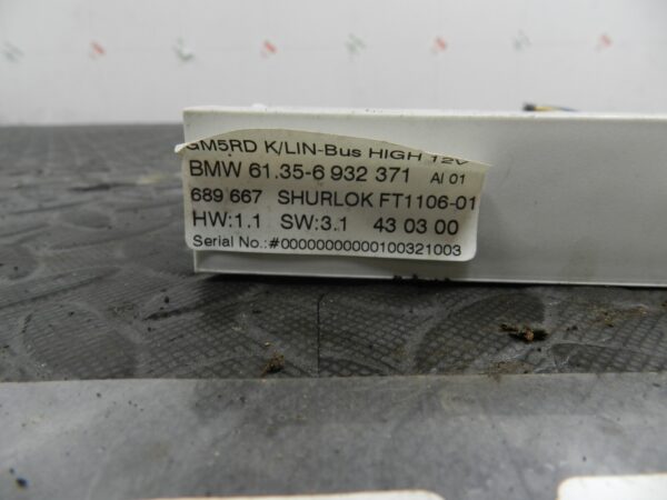 143. 2003 BMW E46 318Ci CONVERTIBLE. BCM BODY CONTROL MODULE UNIT 6932371 - Image 2