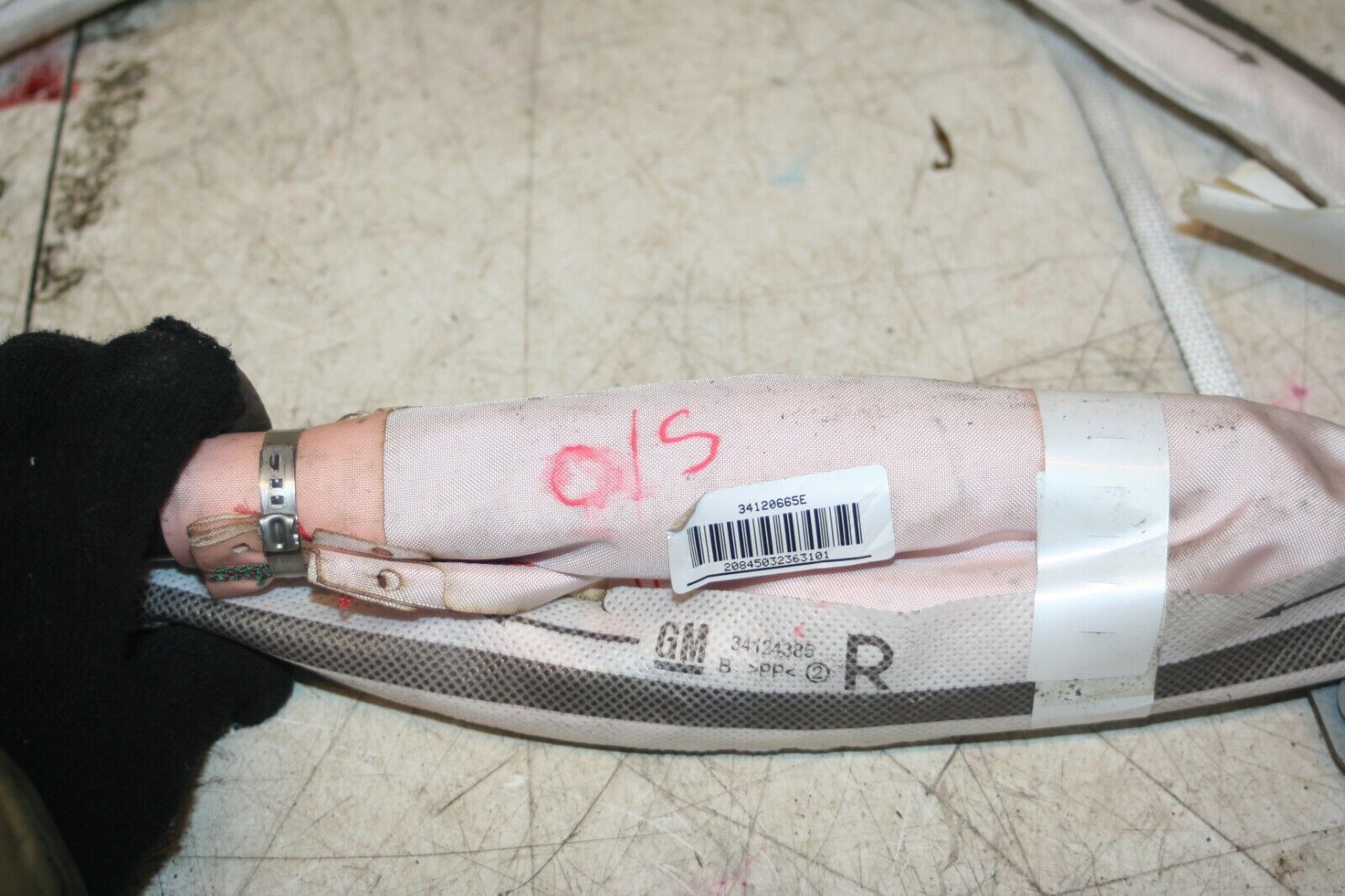 2013 VAUXHALL ADAM 1.4 PETROL MANUAL. OFF SIDE OS DRIVER AIRBAG CURTAIN - Image 4