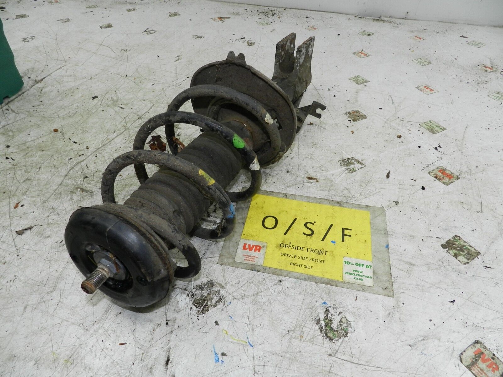 2015 CITROEN BERLINGO MK2. DRIVER SIDE FRONT SUSPENSION UNIT