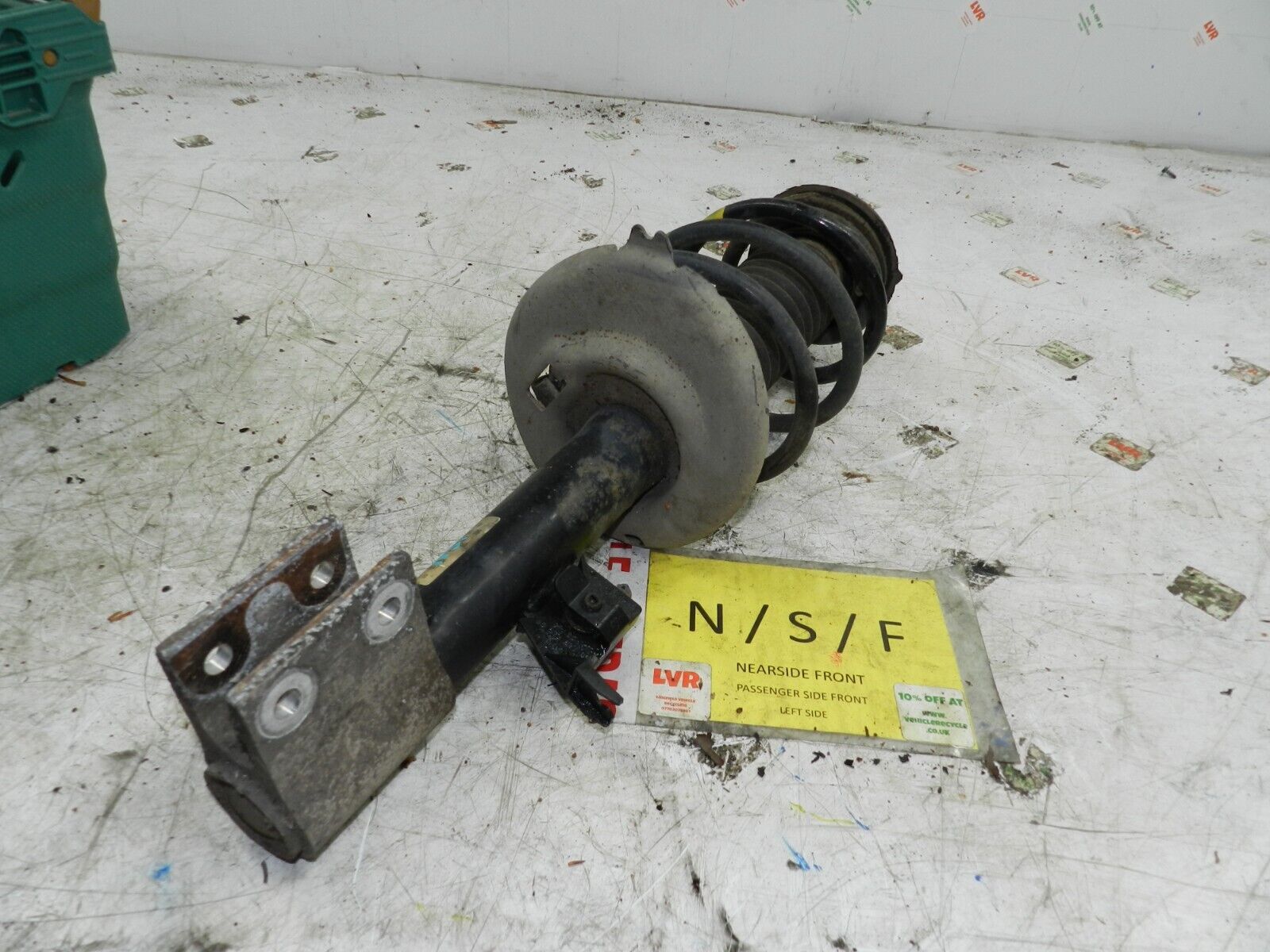 2015 CITROEN BERLINGO MK2. PASSENGER SIDE FRONT SUSPENSION UNIT