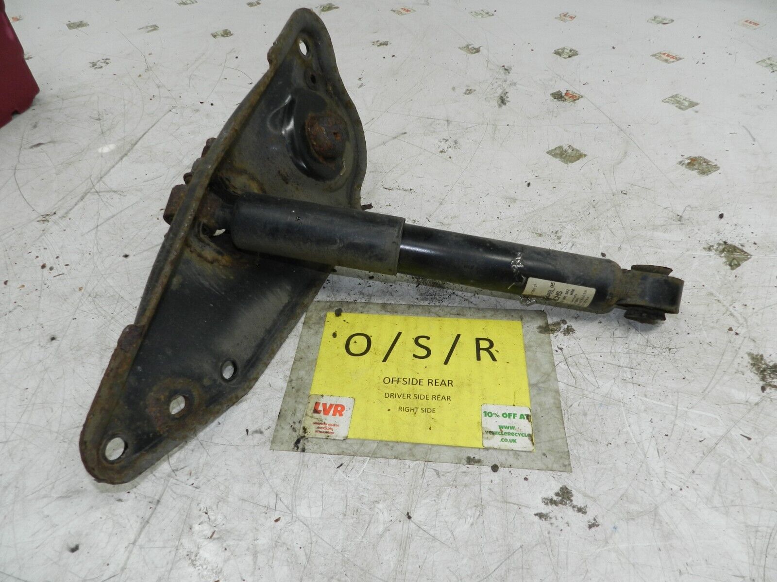 2015 CITROEN BERLINGO MK2. DRIVER SIDE REAR SHOCK ABSORBER - Image 4