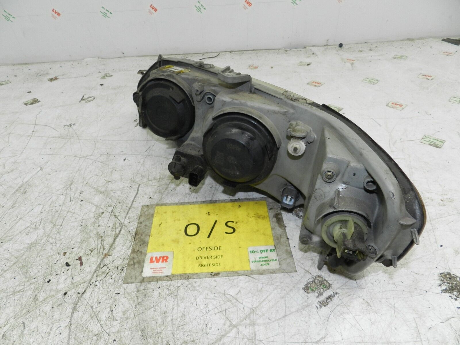 (138) 1998 HONDA ACCORD MK6. DRIVER SIDE HEAD LIGHT - Image 2