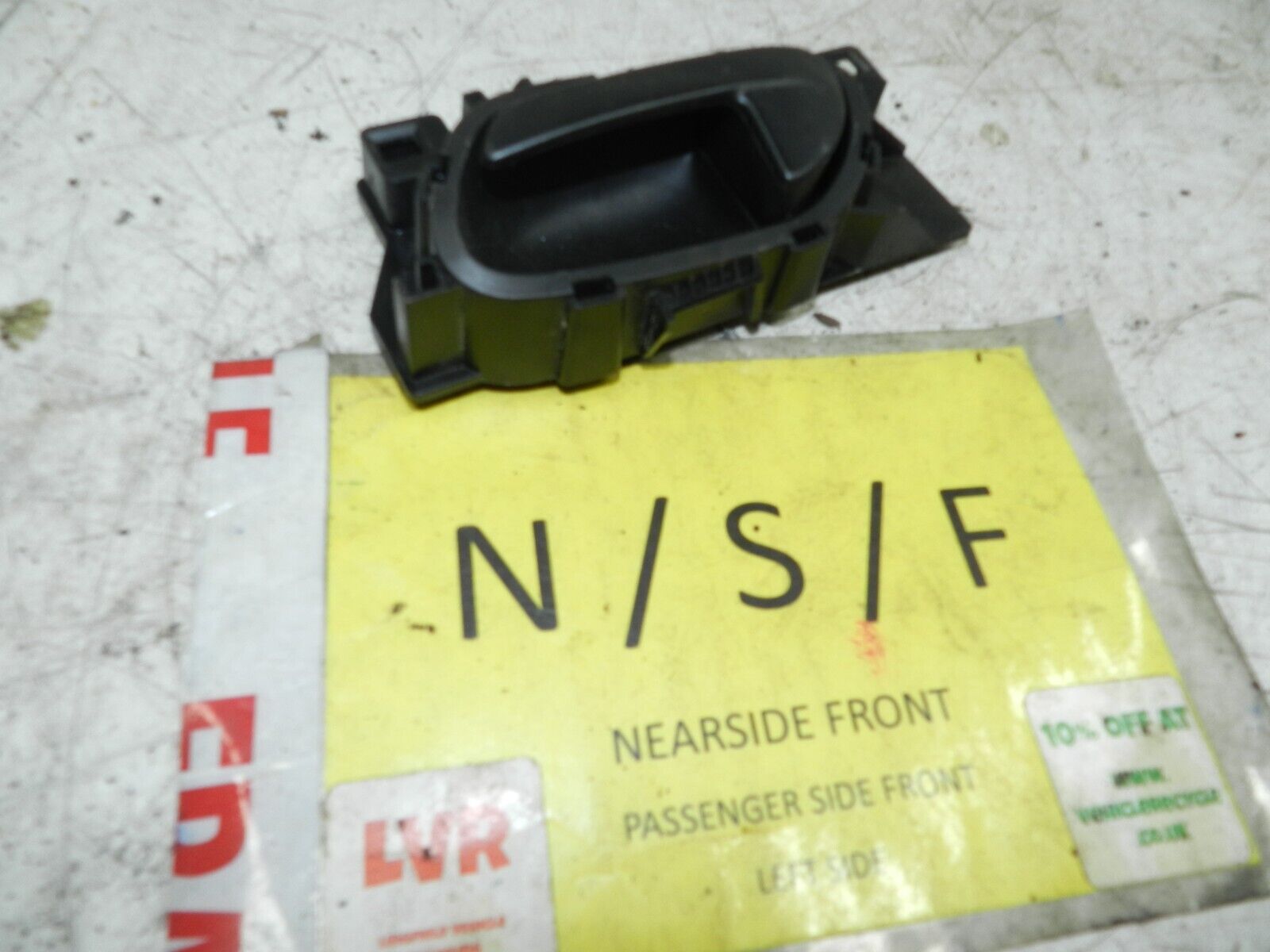 2015 CITROEN BERLINGO MK2. PASSENGER SIDE FRONT INTERIOR DOOR HANDLE