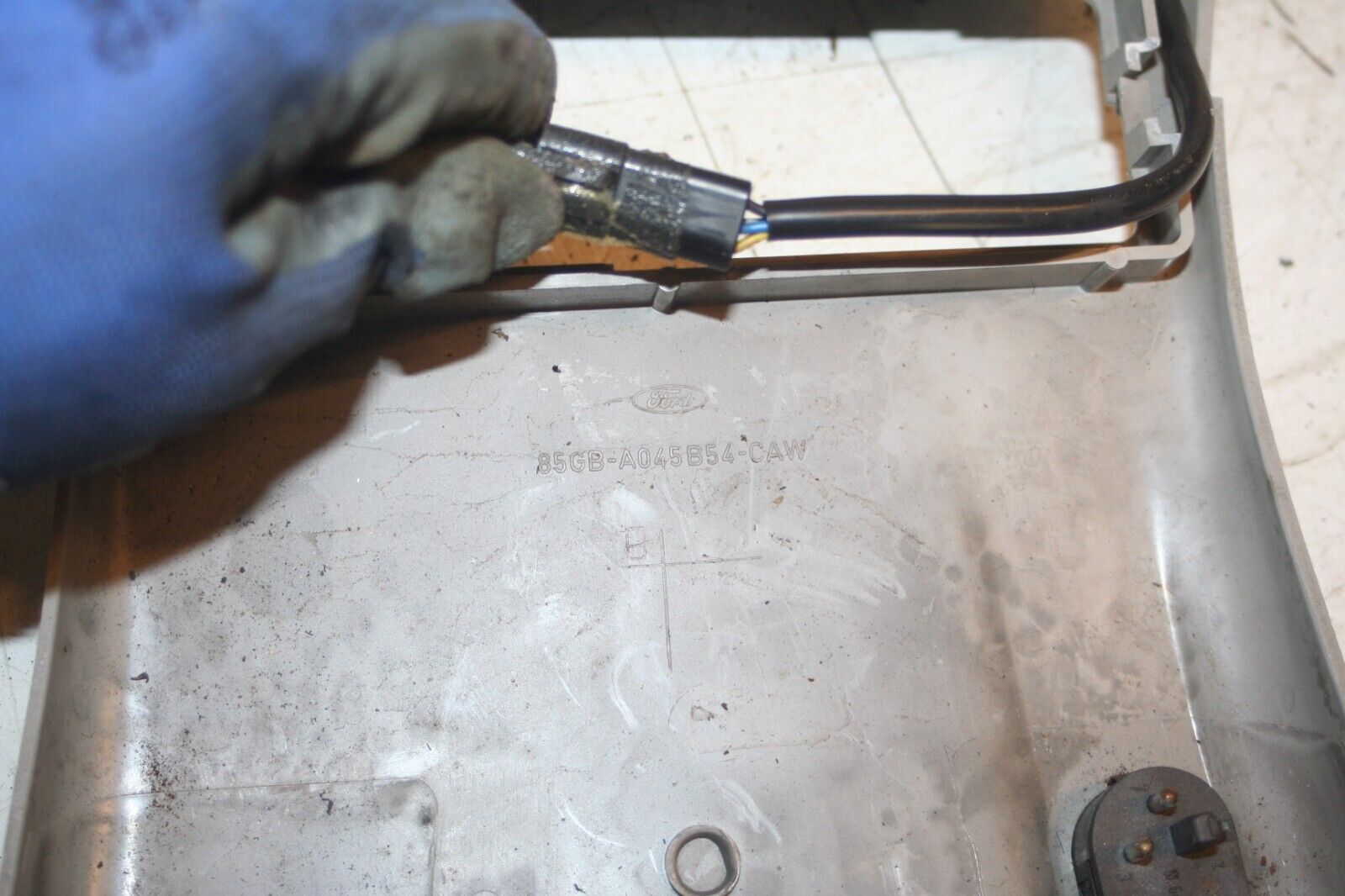 1990 FORD GRANADA MK3. SUNROOF SWITCH DISPLAY SCREEN DAMAGED 85GBAO45B54-CAW - Image 5