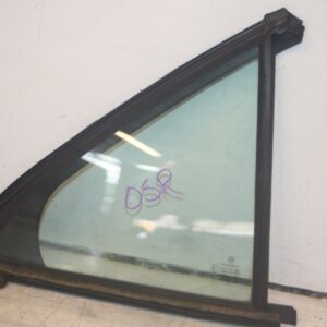 2005 MERCEDES S CLASS W220. DRIVER SIDE REAR QUARTER WINDOW GLASS