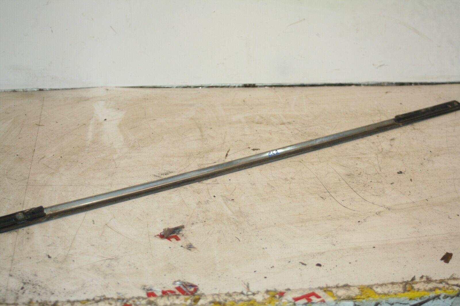 1990 FORD GRANADA MK3. DOOR TRIM CHROME DRIVER SIDE REAR
