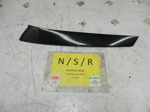 (131) 2002 MERCEDES BENZ E CLASS ESTATE W210. PASSENGER REAR QUARTER PILLAR TRIM