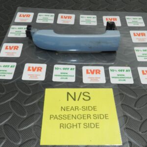 142 NISSAN MICRA K12 CONVERTIBLE C+C. PASSENGER SIDE DOOR EXTERIOR HANDLE BLUE